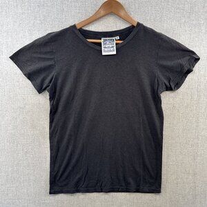 Jungmaven Shirt Womens Medium Gray Hemp Organic Cotton Short Sleeve Crew